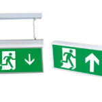 FIRE EXIT SIGN ILLUMINATED