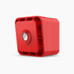 CONVENTIONAL XTRATONE SOUNDER BEACON,RED PLASTIC
